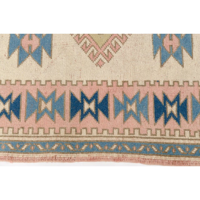 Mid 20th Century Anatolian Wool Decorative Carpet For Sale - Image 11 of 11