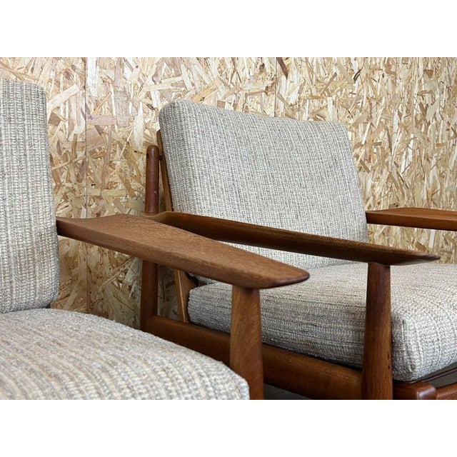 Set of Vintage Teak Armchairs by Svend Aage Eriksen for Glostrup, 1970s For Sale - Image 13 of 18