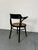 Wood Bentwood Mod 233 Black Desk Chair with Rattan Seat from Thonet, 1930s For Sale - Image 7 of 13