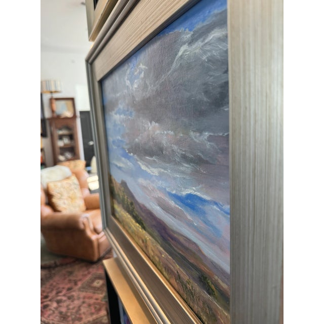 2010s Original Doris Mady Post Impressionist Landscape Plein Air, Framed For Sale - Image 5 of 6