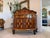 Baroque Marquetry Sideboard in Walnut Veneer, 1890s For Sale - Image 10 of 11