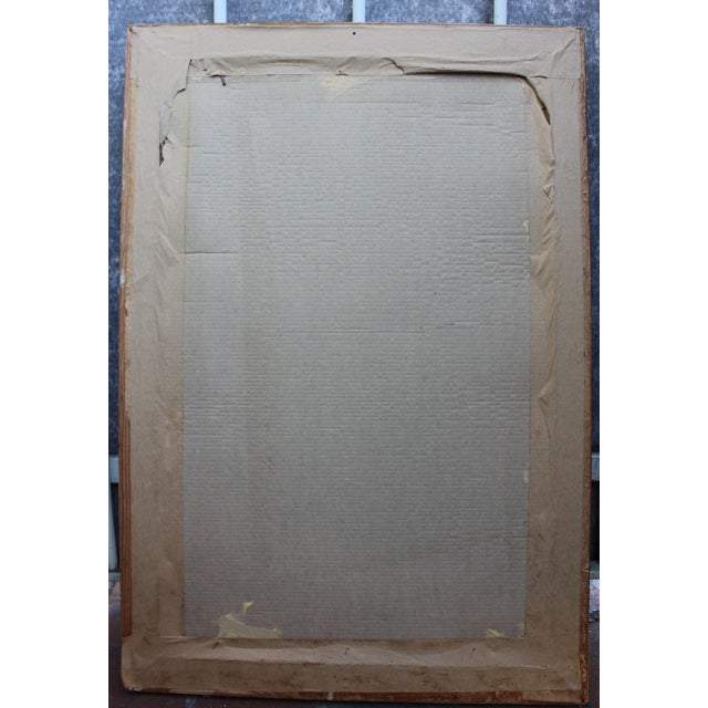 1980s Modernistic Painting After Jean-Michel Basquiat, Circa 1980 For Sale - Image 5 of 10