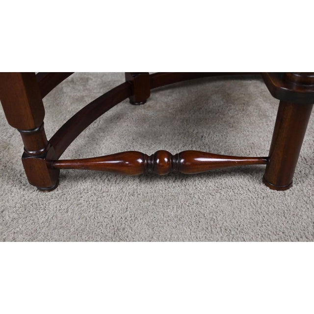20th Century Victorian Mahogany Library Step Stool, England For Sale - Image 16 of 18