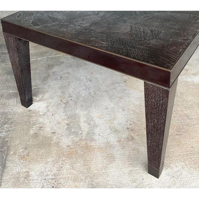 Vintage Monumental 15 Ft Cerused Wood Dining Table For Sale - Image 12 of 16