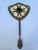 Victorian Venetian Brass Filigree Jeweled Mirror and Brush Set For Sale - Image 3 of 17