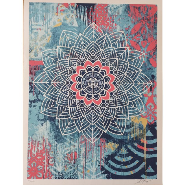 Shepard Fairey (Obey) Paul McCartney Change Begins (Red), Year 2009 Screen printing on Speckletone cream paper. Signed by...