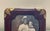 Vintage Wood & Brass Picture Frame For Sale - Image 4 of 11