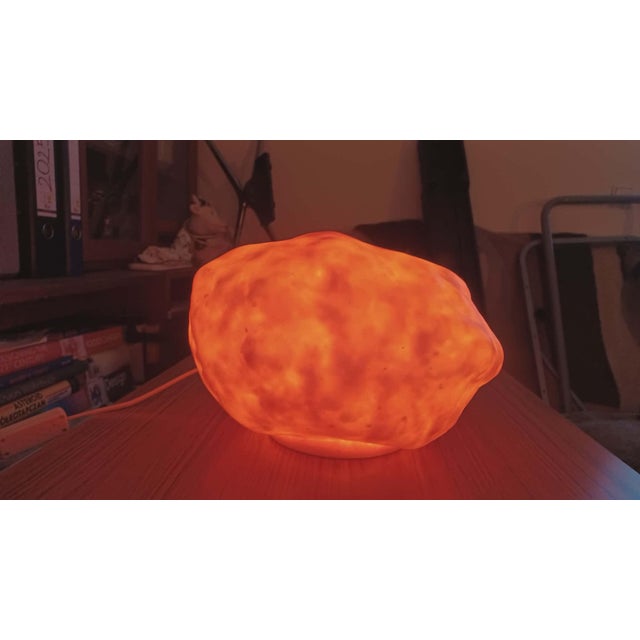Stone-Effect Lamp from Heico, 1980s For Sale - Image 11 of 12