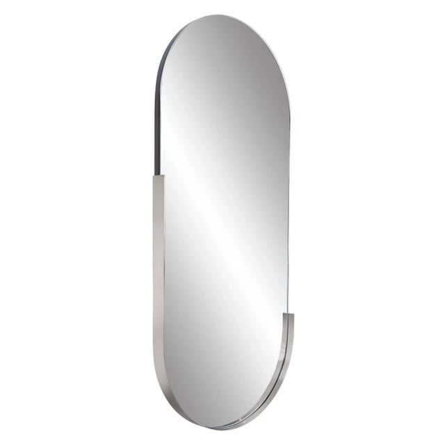 Our Dante mirror collection has new shapesWe have added a simple round thin framed mirror featuring a high polished black...