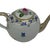 Vintage Herend Blue Garland PBG Model 1605 Small Porcelain Teapot Rose Finial Spout Chip Hungary C. 1980s For Sale - Image 9 of 9