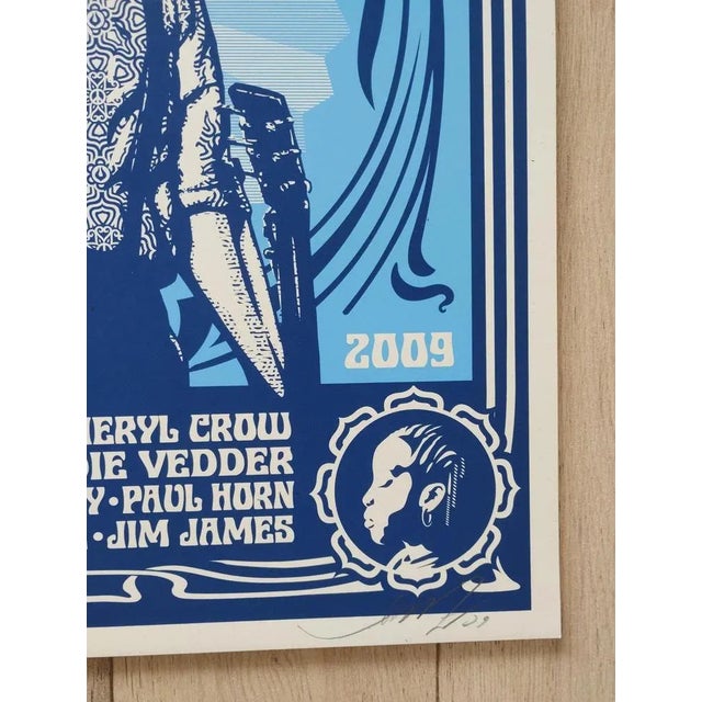 Shepard Fairey (Obey), Paul McCartney Change Begins (Blue), 2009, Screenprint For Sale - Image 4 of 7