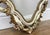 Vintage French Shabby Chic Ornate Wall Mirror For Sale - Image 9 of 11