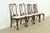 Henkel Harris Henkel Harris Queen Anne Solid Mahogany Dining Chairs, Set of Four For Sale - Image 4 of 14