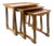 Mid-Century Modern Nesting Tables, 1970s, Set of 3 For Sale