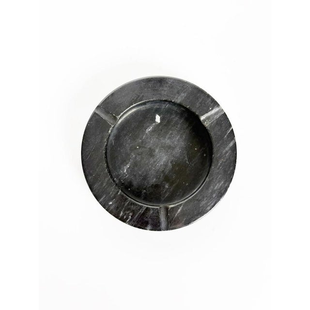 Stone Black Marble Ashtray, France, 1970s For Sale - Image 7 of 11