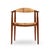 Mid 20th Century Hans Wegner for Johannes Hansen Jh 501 Mid Century Cane and Teak Dining Chairs - Set of 4 For Sale - Image 5 of 14