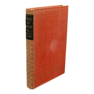 1948's Vintage Winston Churchill Book Thoughts and Adventures For Sale