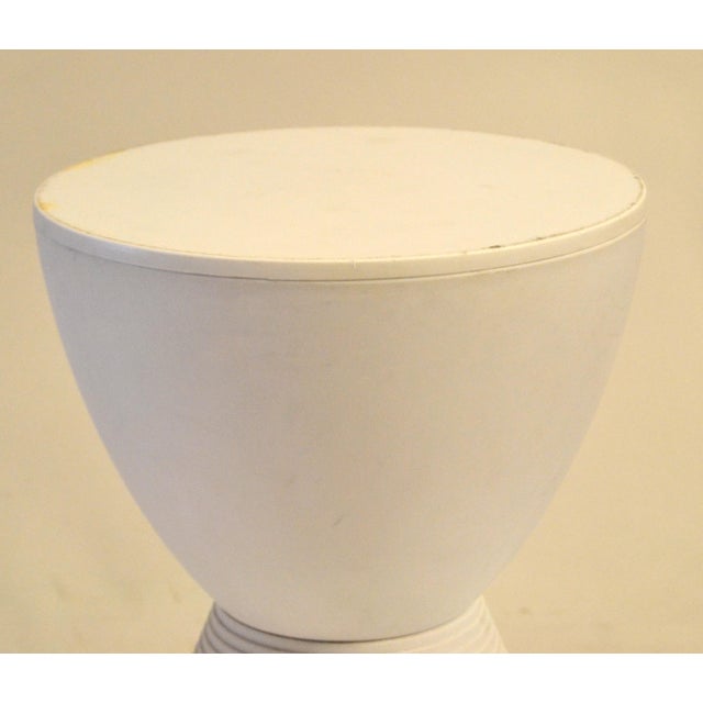 Vintage Philippe Starck Prince Aha Stool Kartell Style Cream Beige Mid-Century Modern For Sale In Miami - Image 6 of 10