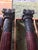 Brown 1930s Vintage Painted and Heavily Carved Teak Wood Columns With Lions - a Pair For Sale - Image 8 of 13