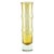 1960s Vintage Swedish Aseda Yellow Glass Bamboo Shape Vase, 1960s For Sale - Image 5 of 5