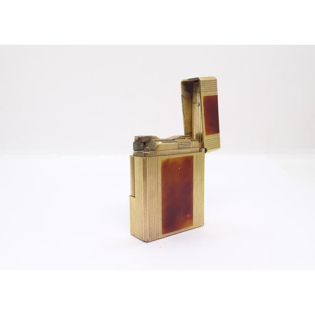 1980s Dupont Lighter in Gold and Chinese Lacquer, France, 1980s For Sale - Image 5 of 18