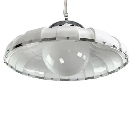 Guzzini Large Hanging Lamp by Guzzini for Meblo, 1970s For Sale - Image 4 of 12