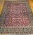 Vintage Persian Mahal Sultanabad Rug, Hand-Knotted Wool, Geometric Pattern, 10x13, Red & Blue For Sale - Image 10 of 10