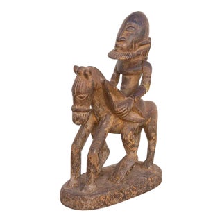 Original 19th Century African Warrior Statue For Sale