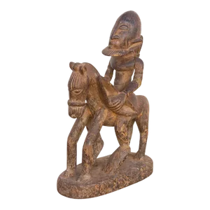 Original 19th Century African Warrior Statue