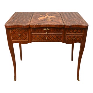 French Louis XVI Kingwood Desk For Sale