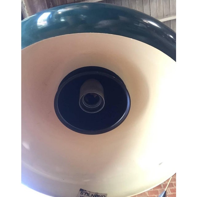 Italian Green Desk Lamp by Stilnovo, 1960s For Sale In Los Angeles - Image 6 of 8