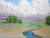Delta Grasslands Stream Lynne French California Landscape O/C For Sale - Image 4 of 4