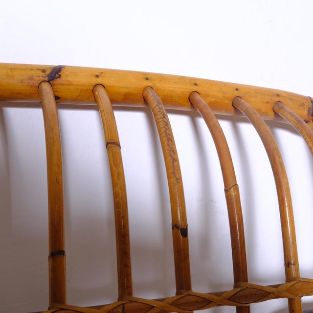 Bamboo Coat Stand by Olaf van Bohr 1950s For Sale - Image 16 of 18