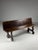 Spanish bench. Made of solid walnut. 18th century. Sturdy and durable. Beautiful color and patina. Dimensions: 192l x 55d...