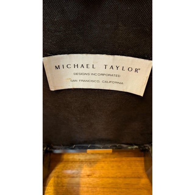 Pair of Michael Taylor Rococo Portuguese Side Chairs For Sale In San Francisco - Image 6 of 6