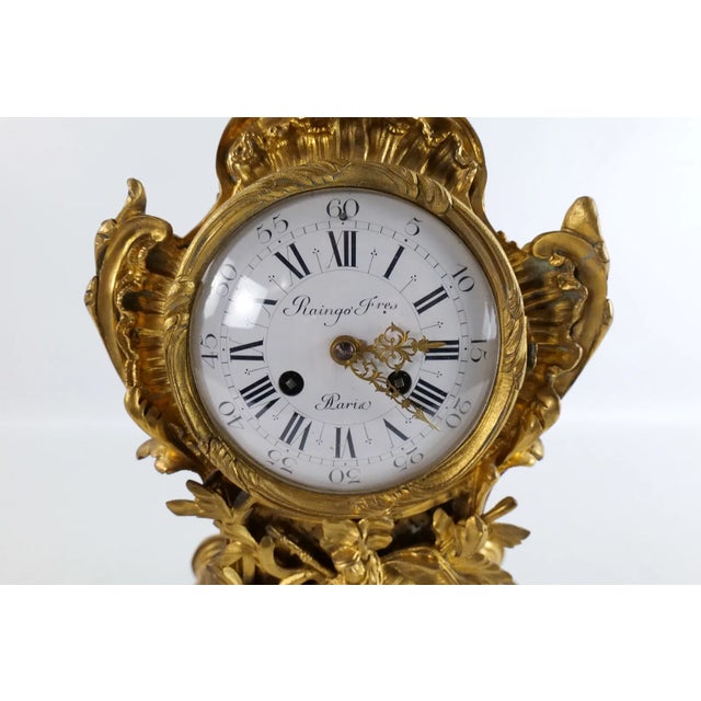 Raingo Frères Mantle Clock For Sale - Image 11 of 12
