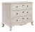 Mid 20th Century France French Provincial White Wood Chests of Drawers For Sale