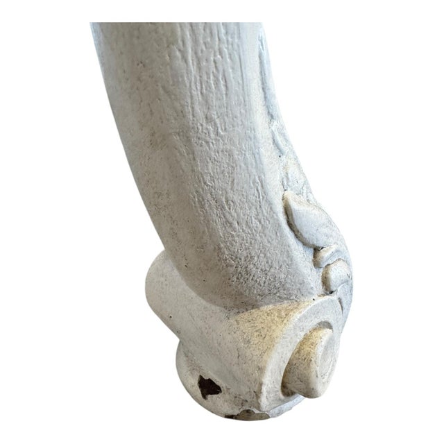 Late 20th Century Ornate Vintage Hand Carved Console/Entry Table For Sale - Image 5 of 10