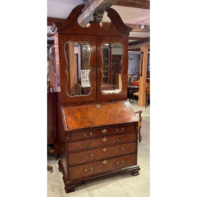18th Century II Yew Wood Secretary Bookcase Chairish