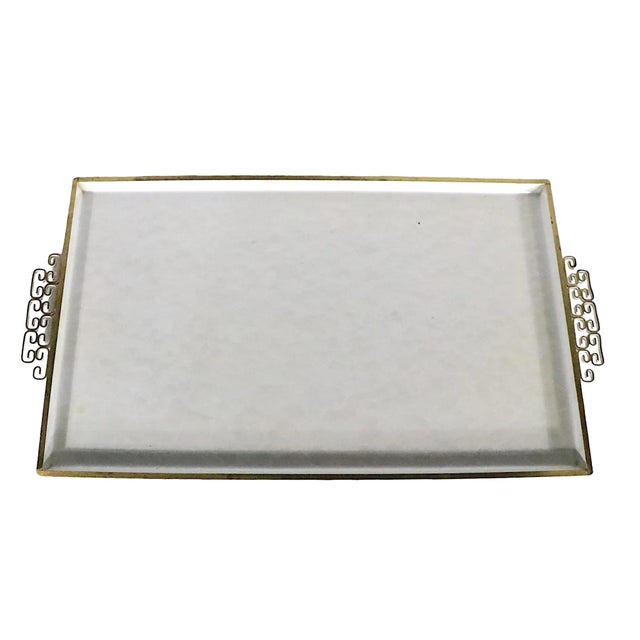Mid-Century Modern Mid Century Enameled Tray Made in California by Kyes For Sale - Image 3 of 12