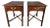 Pair of Link Taylor Mahogany End Tables For Sale