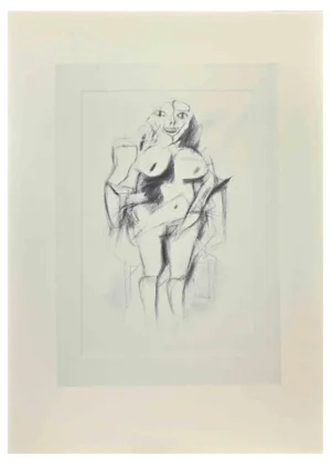After Willem De Kooning, Woman Standing, Offset and Lithograph, 1985
