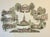 1970s Lynchburg College Virginia Campus Print by Liz Bryant – Hand-Colored Architectural Illustration, 24” X 18” For Sale