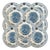English Blue & White Transferware Turkey Thanksgiving Dinner Plates - Set of 12 For Sale