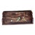 1970s Wooden Carved and Painted Tray For Sale