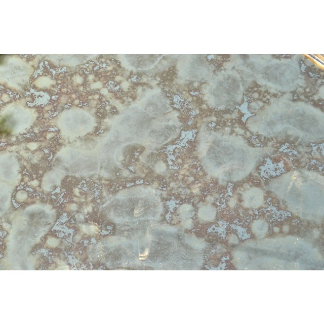 1960s Neoclassical Maison Bagues Side Table For Sale - Image 11 of 12