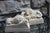 Sleeping Lion Monument Statuary Statues - Set of 2 For Sale - Image 9 of 13