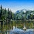 Contemporary Nymph Lake, Rocky Mountain Park, CO by David Shingler | Oil on Board Landscape of a lake with mountains and trees. For Sale - Image 3 of 5