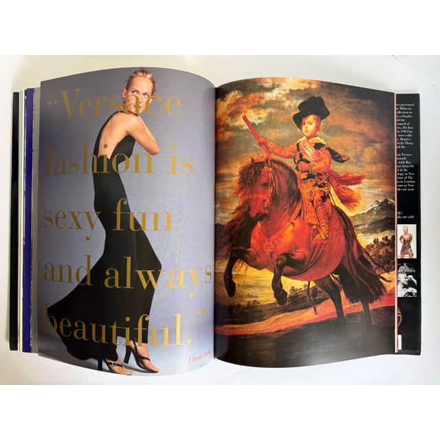 1996 First Edition Gianni Versace “Rock and Royalty” Fashion Photography Book For Sale - Image 10 of 14
