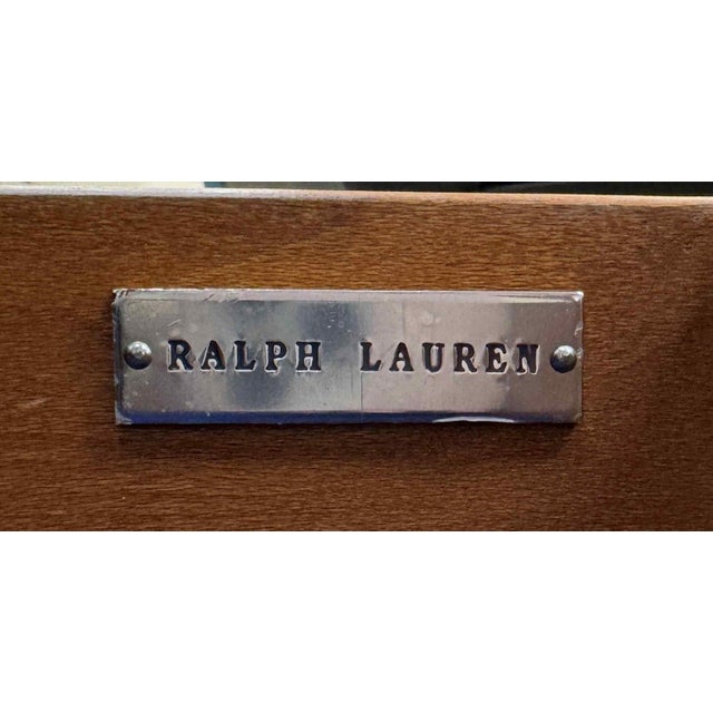 Ralph Lauren Bel Air Lighted China Display Cabinet For Sale - Image 18 of 18
